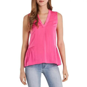 Vince Camuto Pink Sleeveless Blouse